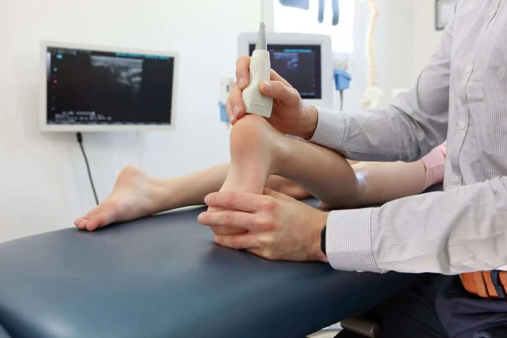 Achilles tendon tears ultrasound